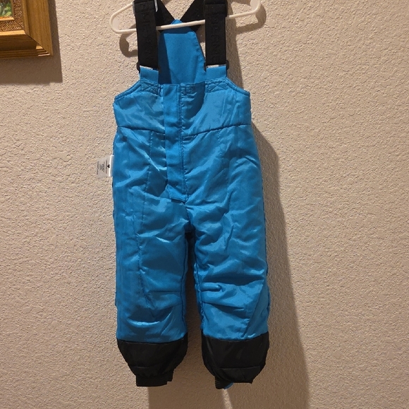 Obermeyer Kids Blue and Black  Outdoor Adventure Overall Size 3 - Picture 8 of 10